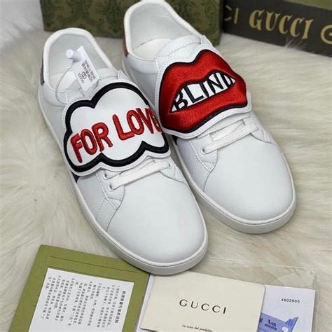 giày gucci môi for love|Gucci shoes giá.